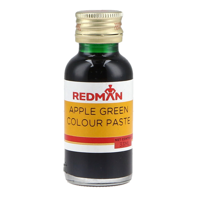 Redman Apple Green Colour Paste  - 33Ml