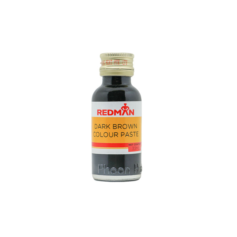 Redman Dark Brown Colour Paste  - 33Ml