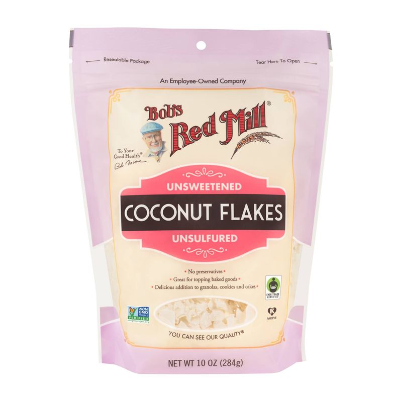 Bob'S Red Mill Coconut Flakes Unsweetened  - 10Oz