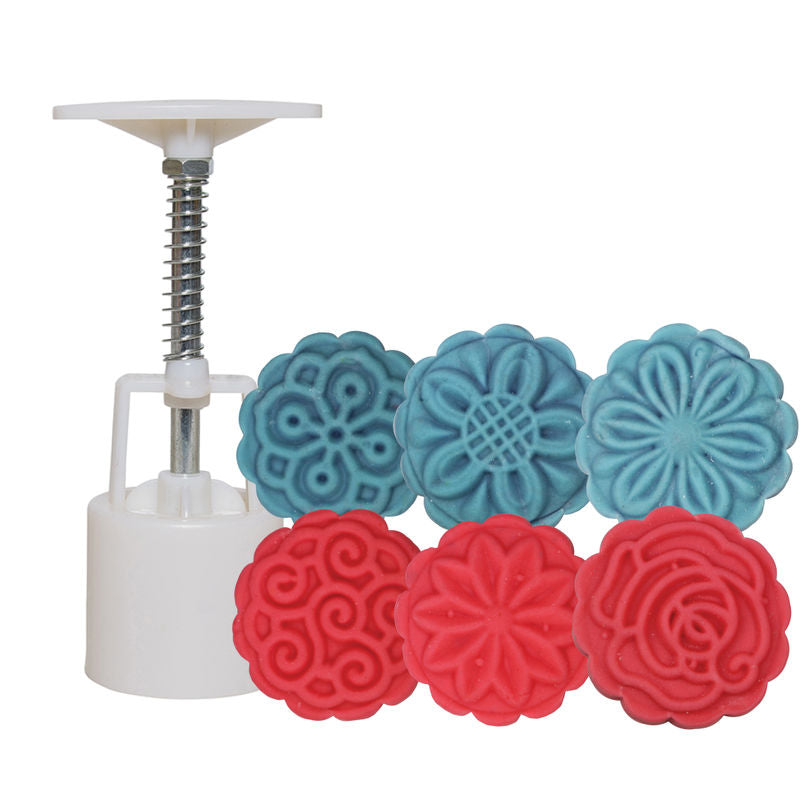 Redman 25G Round Mooncake Pressed  - 6Pcs