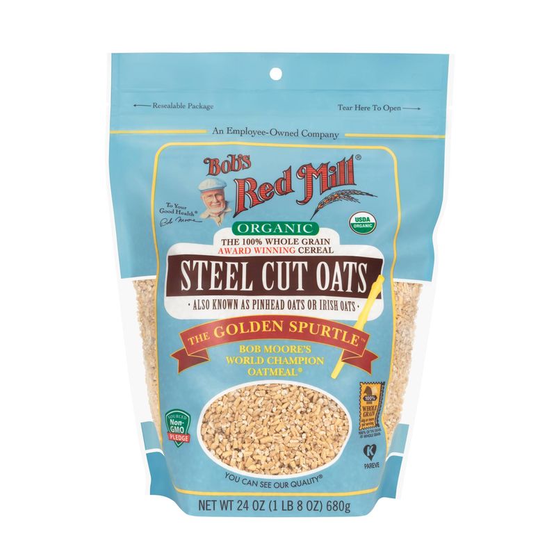 Bob'S Red Mill Organic Steel Cut Oats  - 24Oz