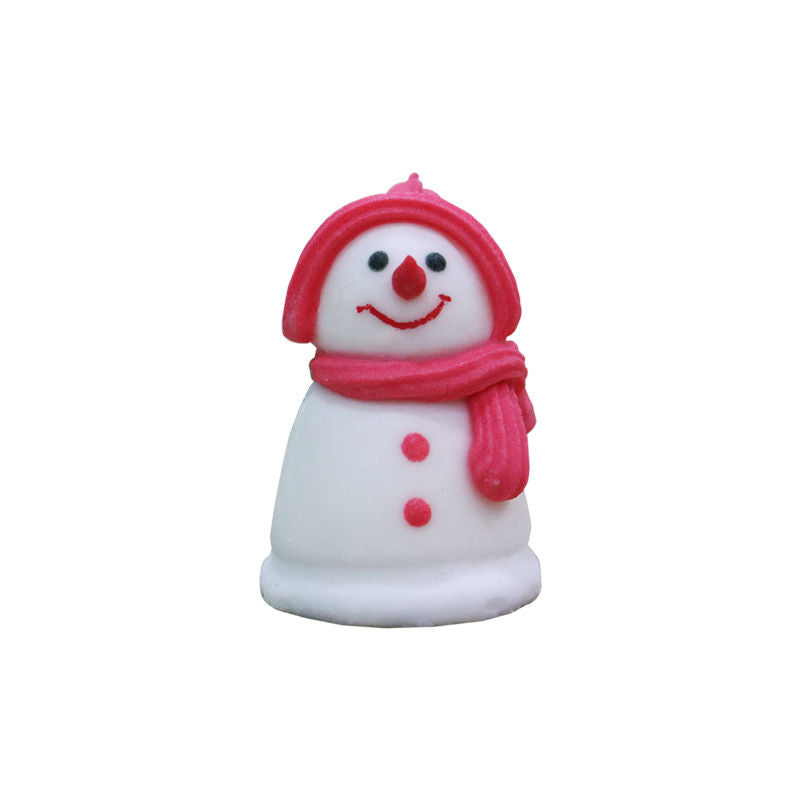 Redman Icing Snowman W/Red Hat 30X30X46Mm  - C732