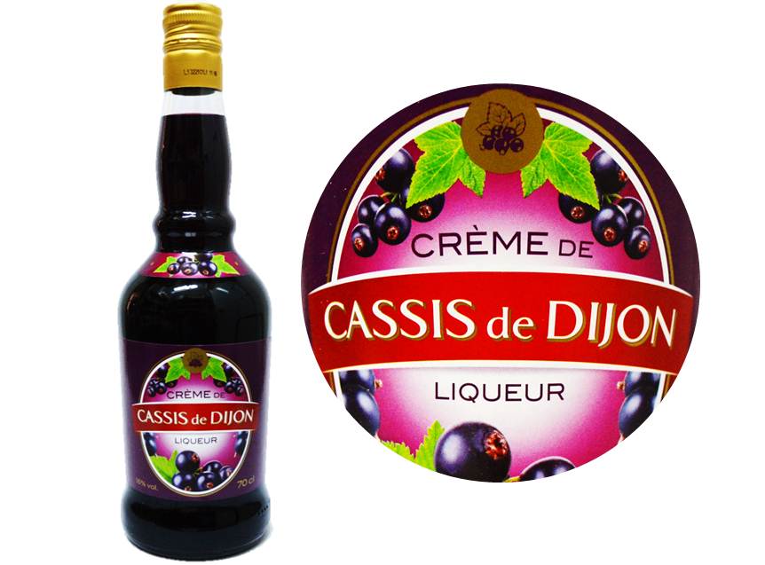 Belle France Blackcurrant Liqueur 16%  - 70Cl