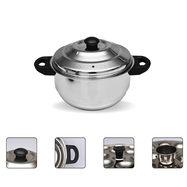 LLM Multi Purpose Steamer with Mini Idli Plate Induction Standard Id