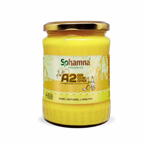 Sohamna Organics A2 Gir Cow Ghee - 300 ml