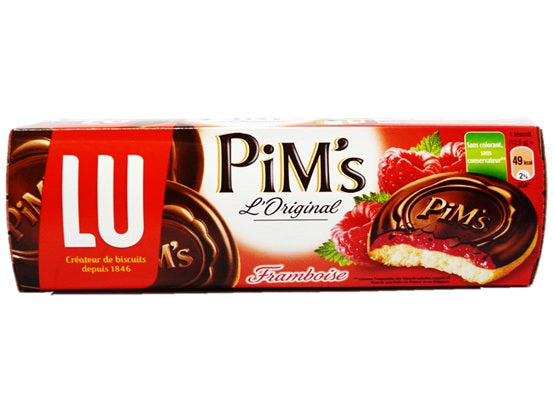 Lu Chocolate Raspberry Biscuits  - 150 G