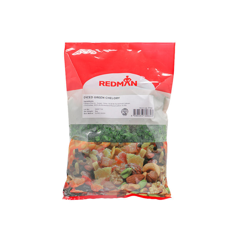 Redman Diced Green Chelory - 1Kg