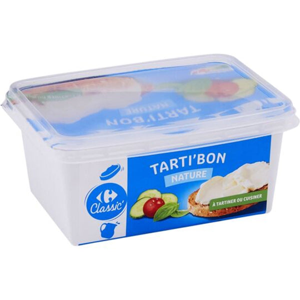 Carrefour Plain Spreadable Cheese  - 300 G