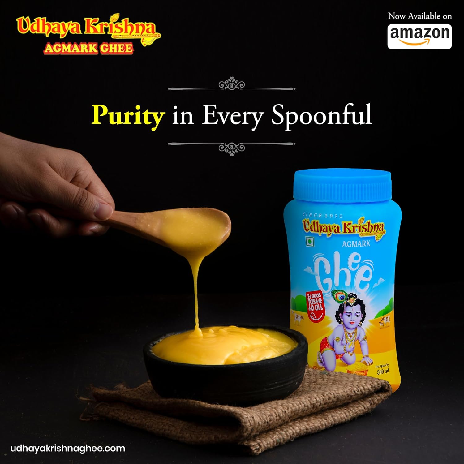 UDHAYAKRISHNA Ghee  - 200 ml