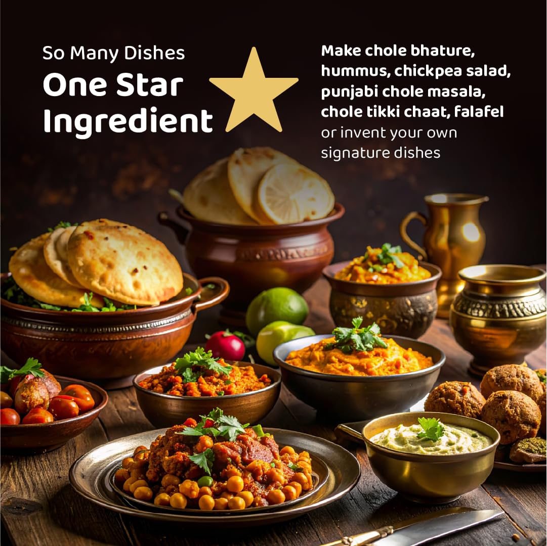 Dehaat Honest Farms Pesticide Free Unpolished Kabuli Channa - 500 g