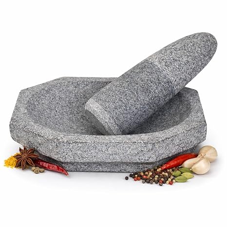 Kalvam Mini Stone Mortar and Pestle - 1 Pc