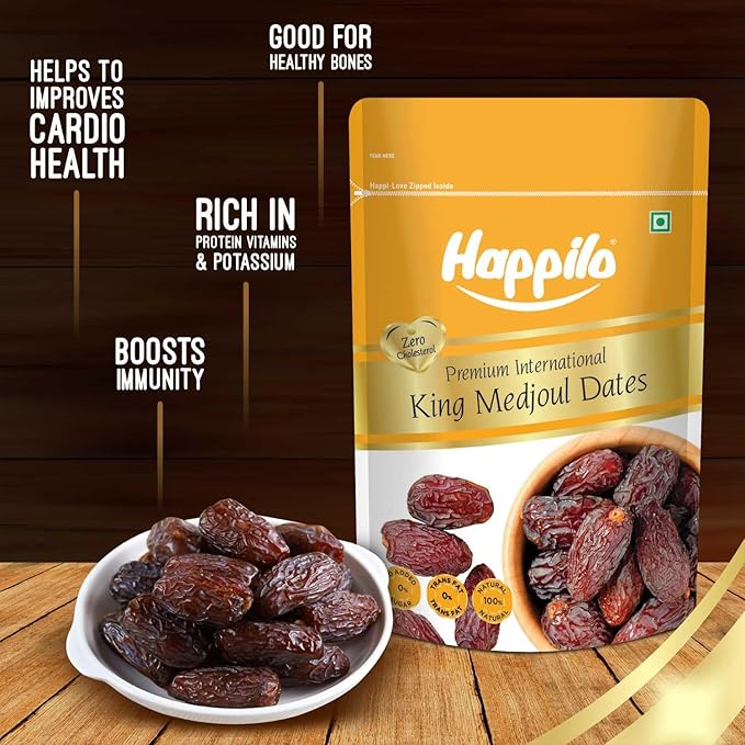 Happilo Premium International King Medjoul Dates - 200 g