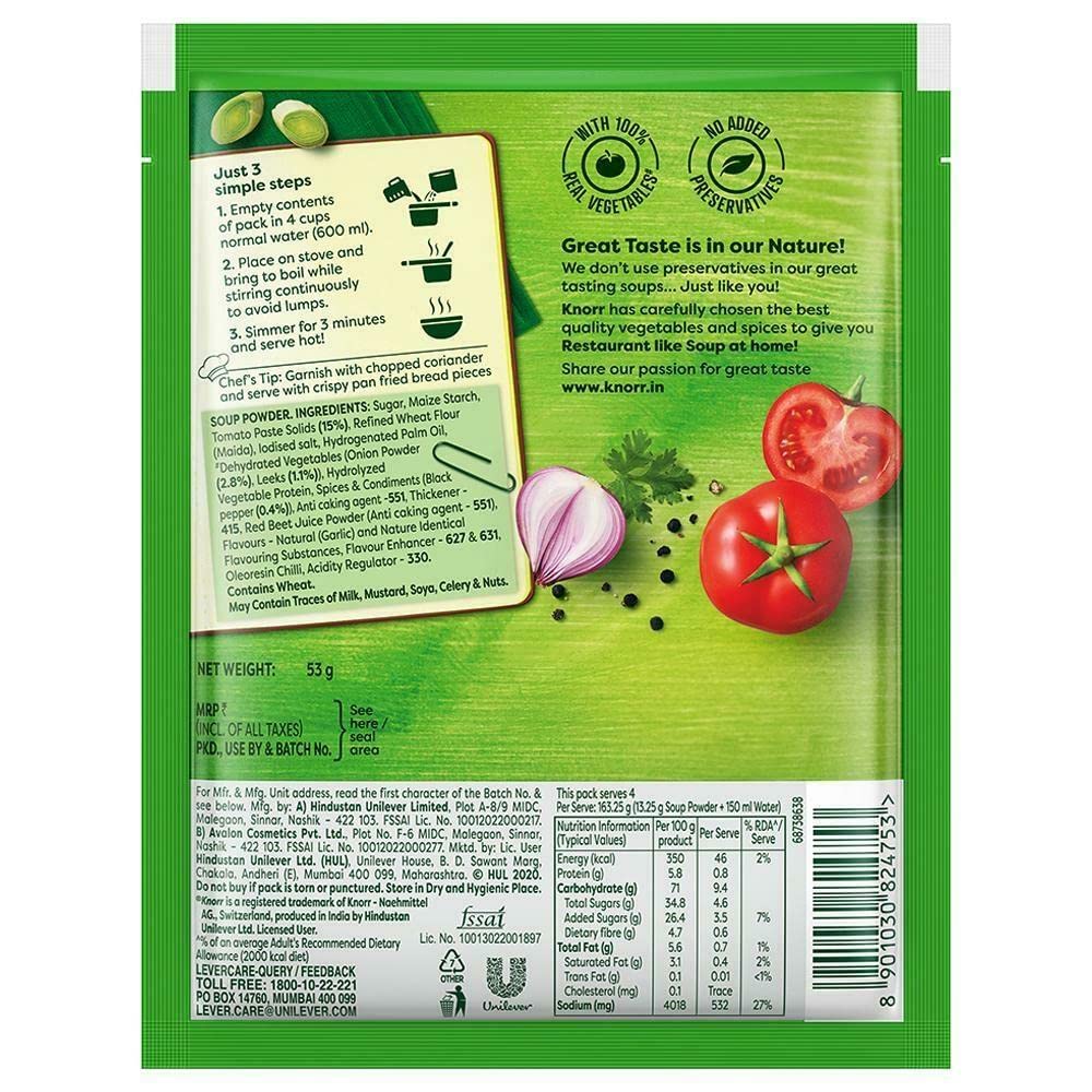 Knorr Classic Thick Tomato Soup - 51 g