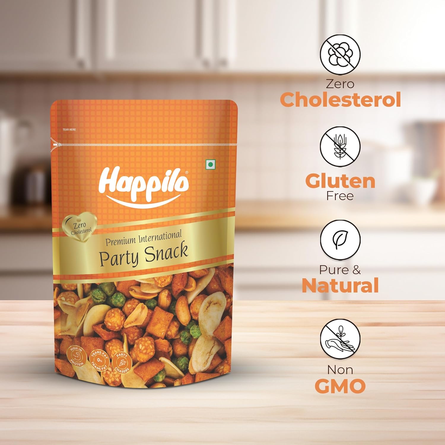 Happilo Premium International Party Snack - 90 g