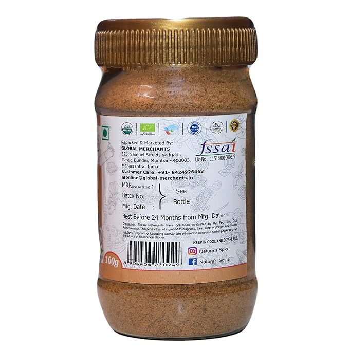 Natures Spice Organic Chai Masala - 100 g