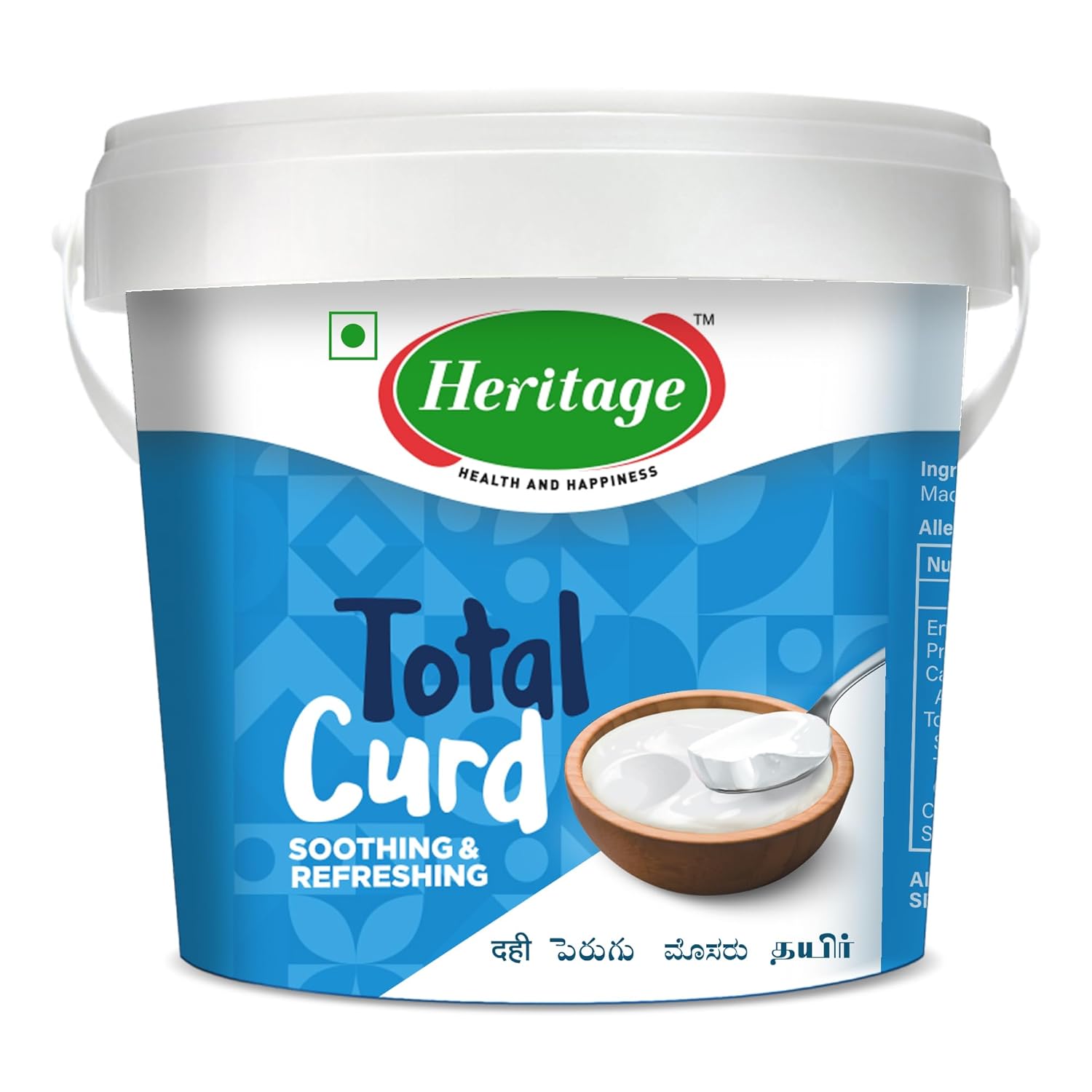 Heritage Natural Set Yoghurt - 1 Kg