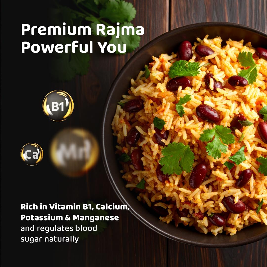 DeHaat Honest Farms Pesticide Free Unpolished Rajma (Kashmiri) - 500 g