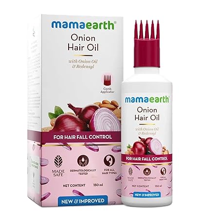 Mamaearth Onion Hair Oil (Certified ORGANIC) - 150 ml