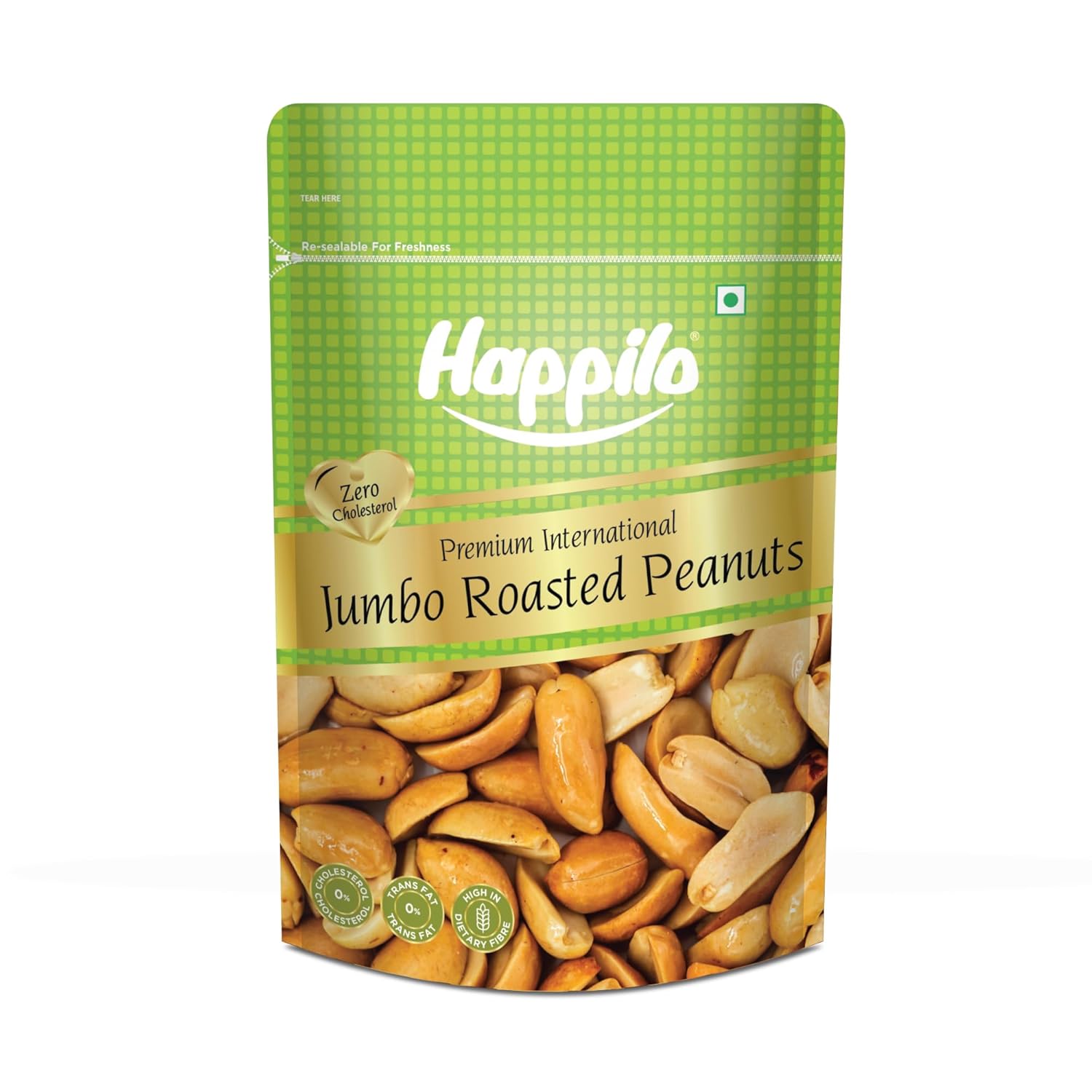 Happilo Premium Jumbo Sand Roasted Peanuts - 160 g