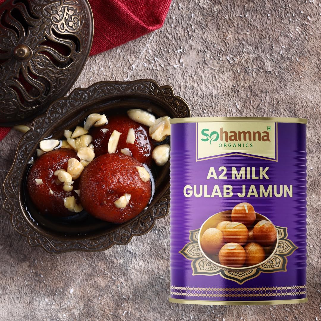 Sohamna Organics A2 milk Gulab Jamun - 1 kg
