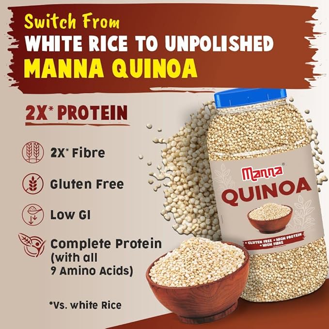 Manna Quinoa Seeds - 500 g