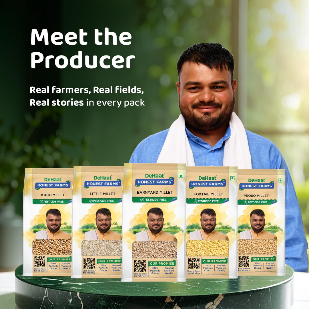 DeHaat Honest Farms Pesticide Free Barnyard Millet - 500 g