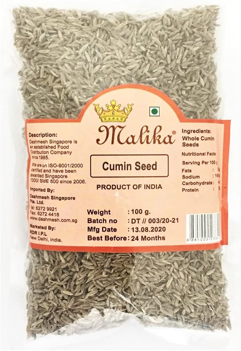 Malika Cumin Seeds - 100 g