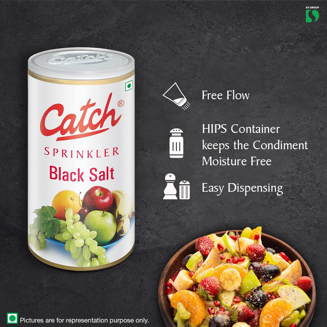 Catch Sprinkles Black Salt - 200 g