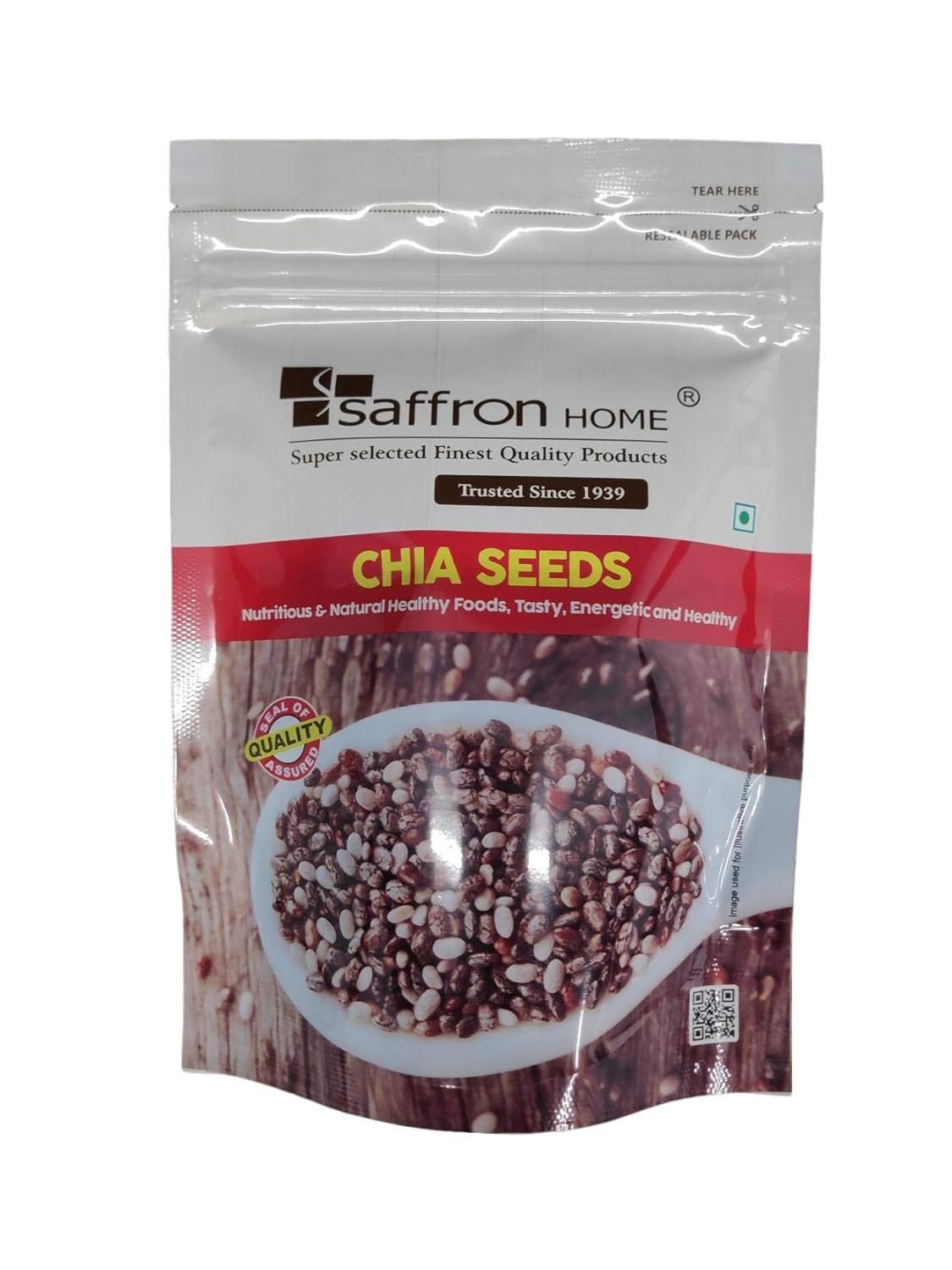 Saffron Home Sabja Seeds - 200 g