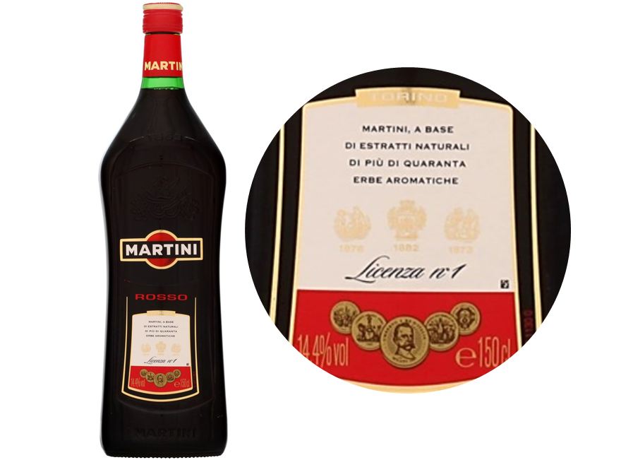 Martini Martini Rosso Aperitif 14.4%  - % 1L