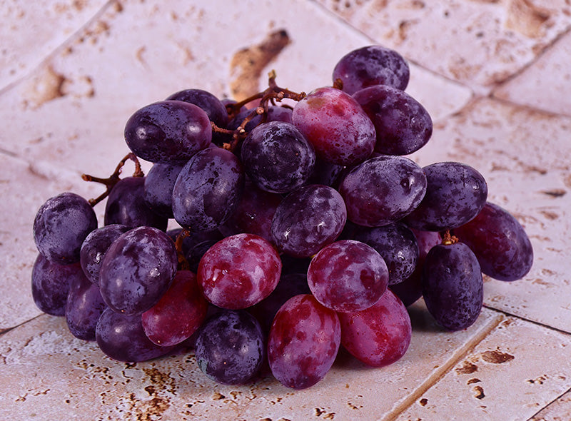 Les Jardins Du Petit Depot Seedless Black Grape  - 500 G