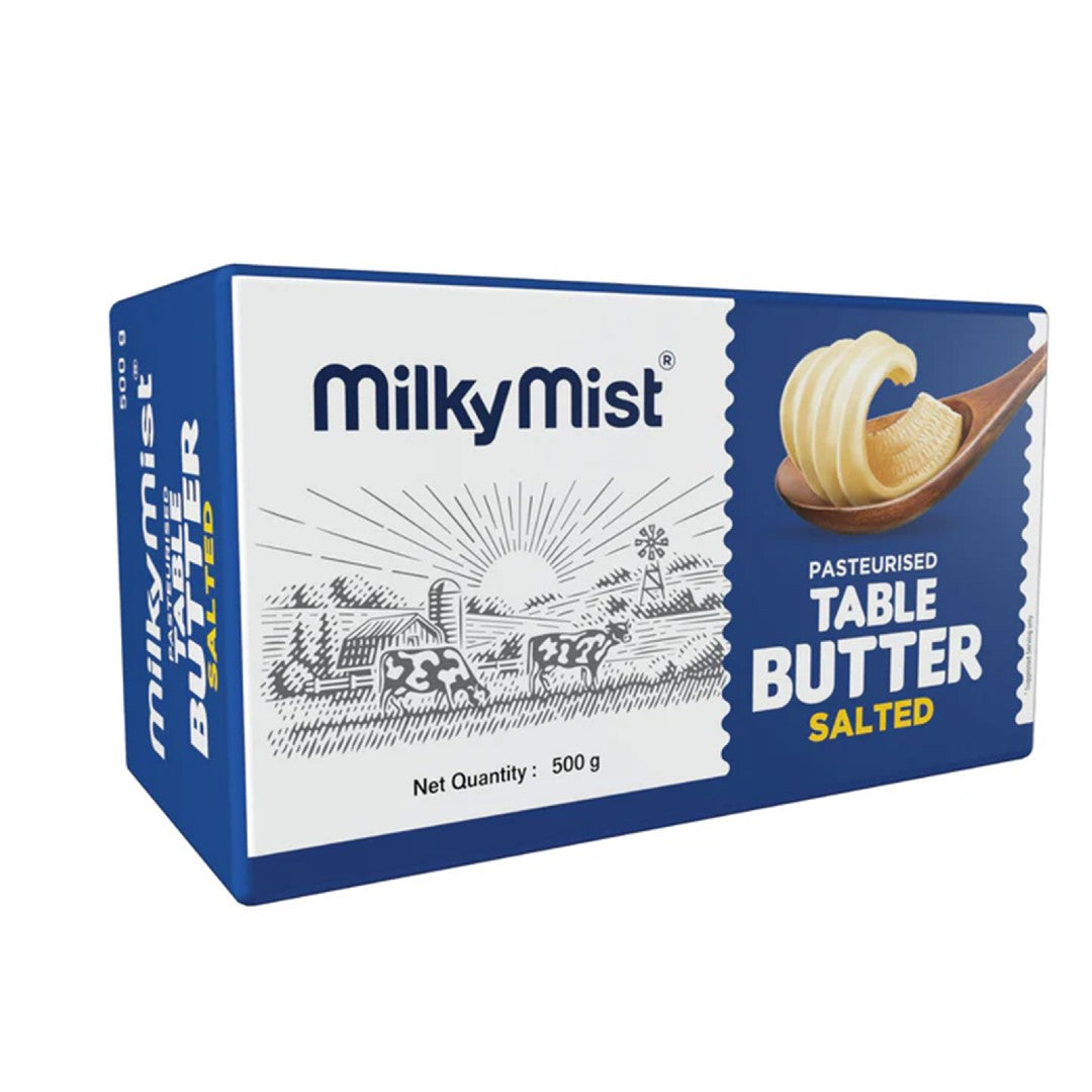 Milky Mist Table Butter SALTED (Chilled) - 500 g