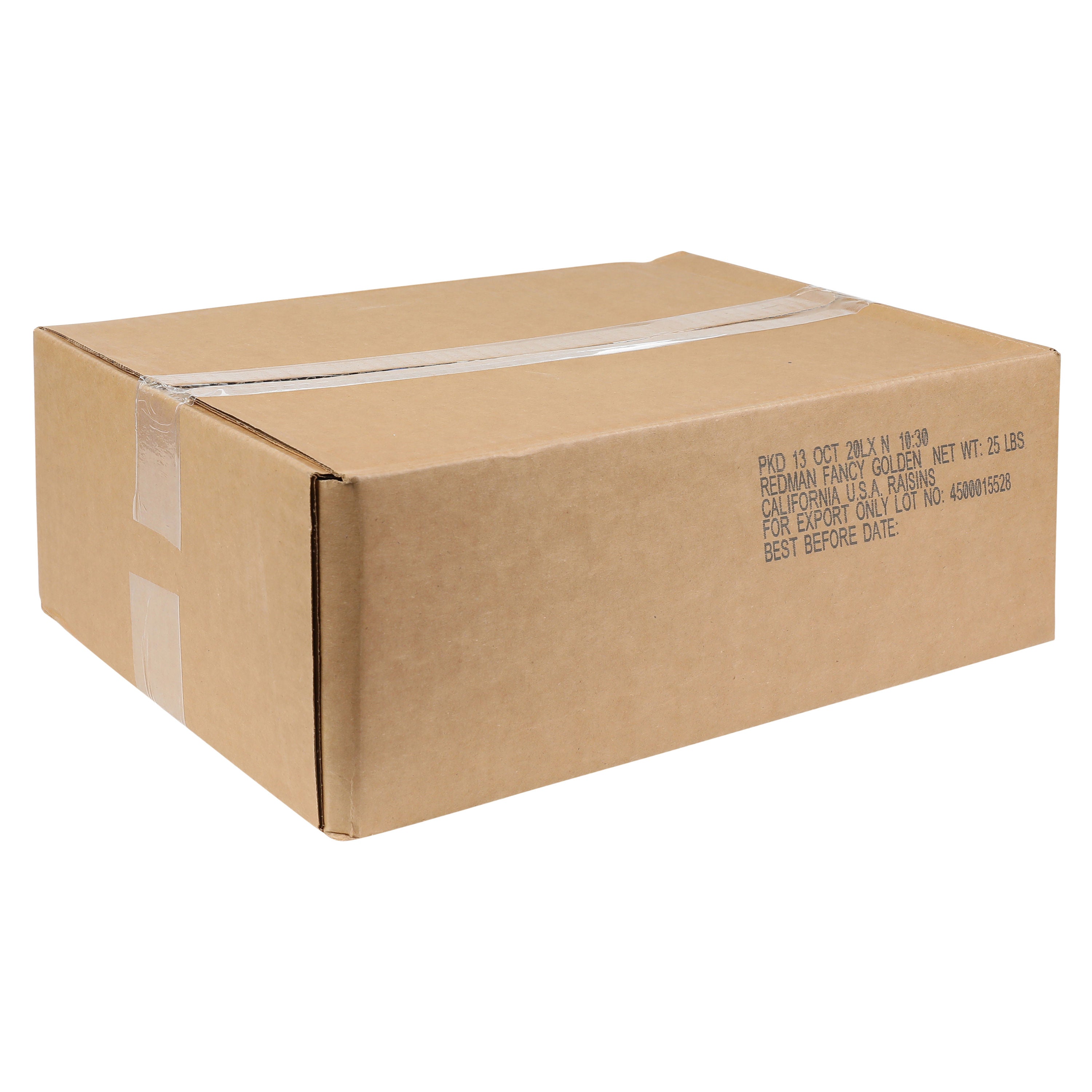 Redman Dried Golden Raisins/Redman 25Lb - Pc