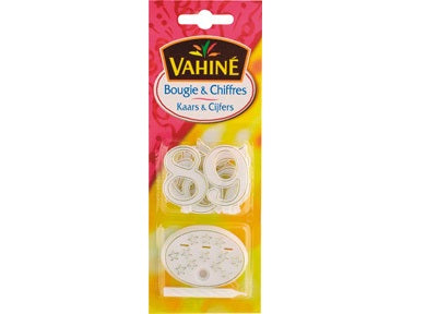 Vahine Number Shaped Candles  - 10Pc