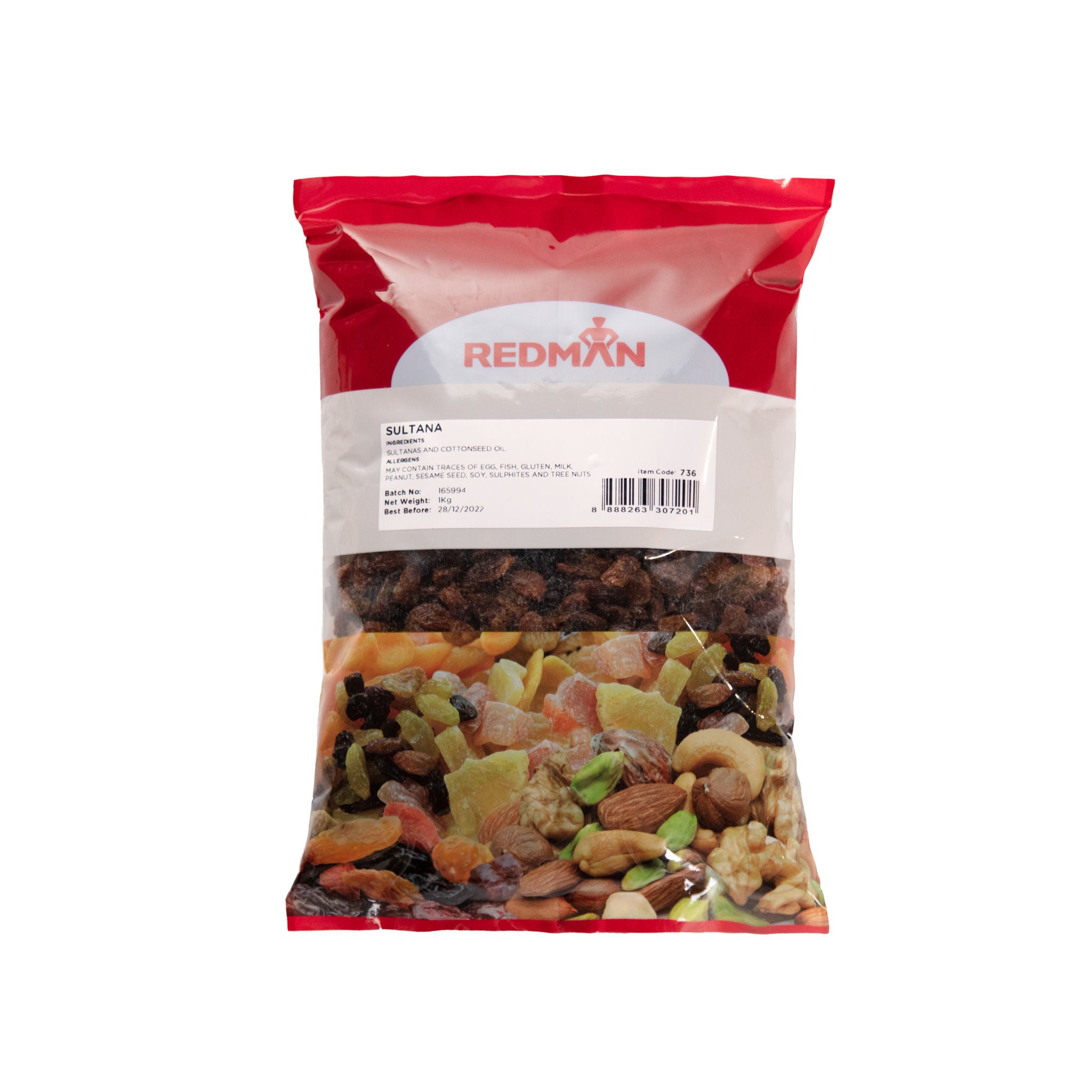 Redman Dried Sultanas - 1 Kg