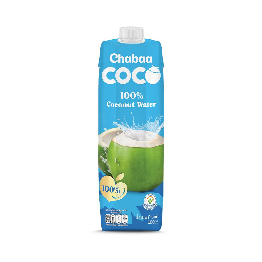 Chabaa Coco 100 % Coconut Water - 1 L
