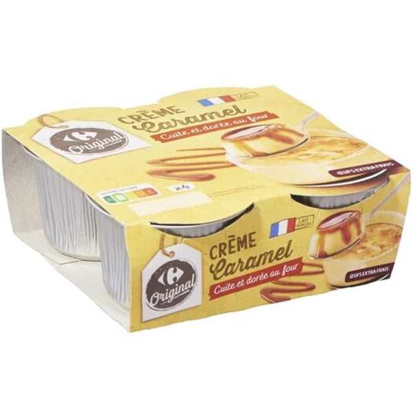 Carrefour Caramel Cream Custard Dessert  - 100 G