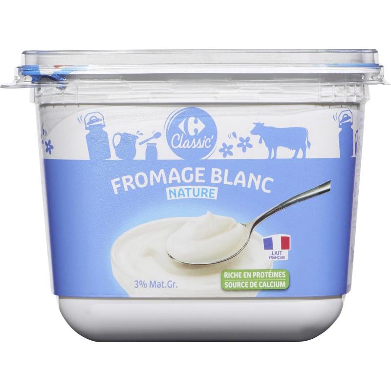 Carrefour 3% Fat Fresh Cheese Yogurt  -  1Kg