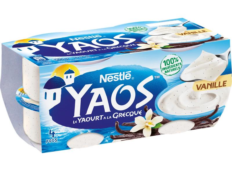 Nestle Yaos Vanilla Greek Yogurt  - 125 G