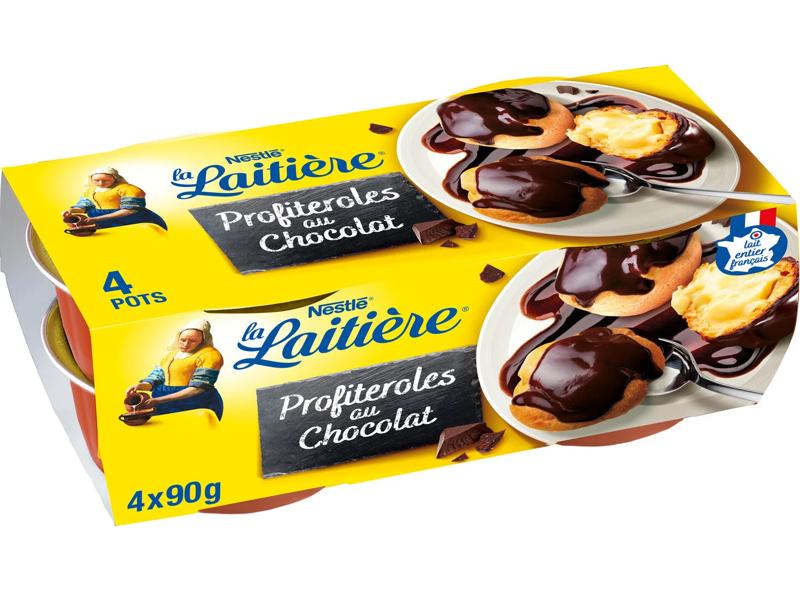 Nestle Chocolate Profiterole Dessert  -  90 G