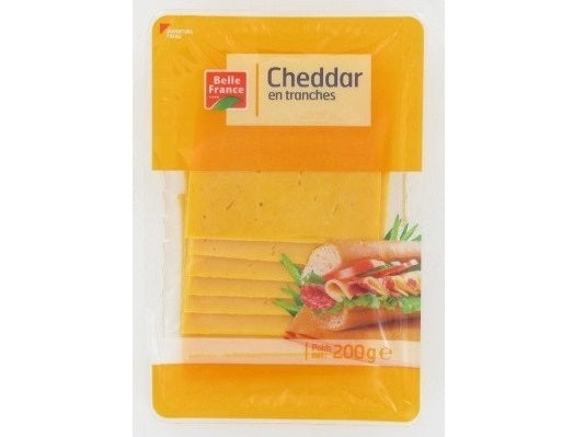 Belle France Cheddar Slices Cheese  - 200 G