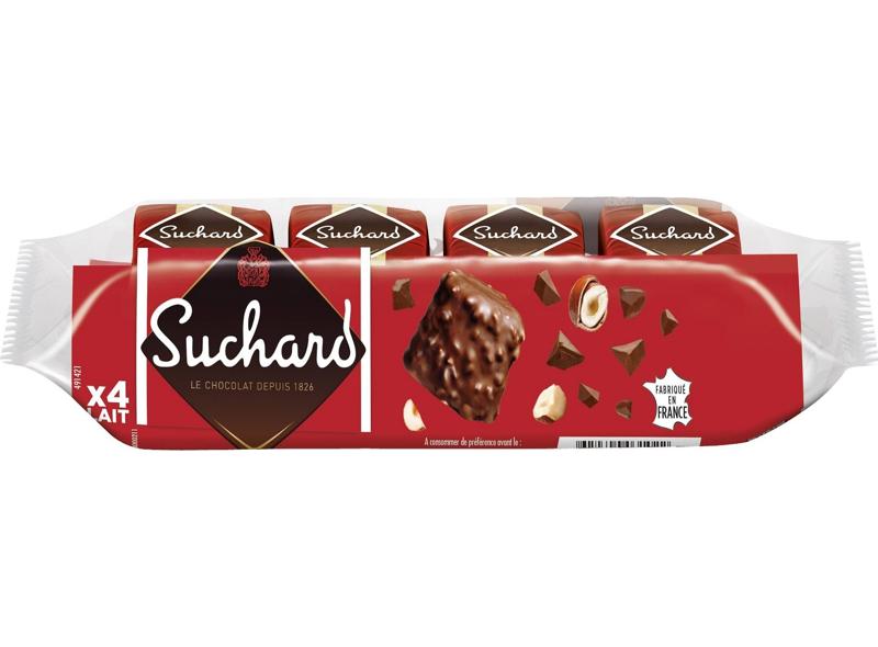 Suchard Rouge Suchard Le Rocher Suchard Milk Chocolates - 35 G