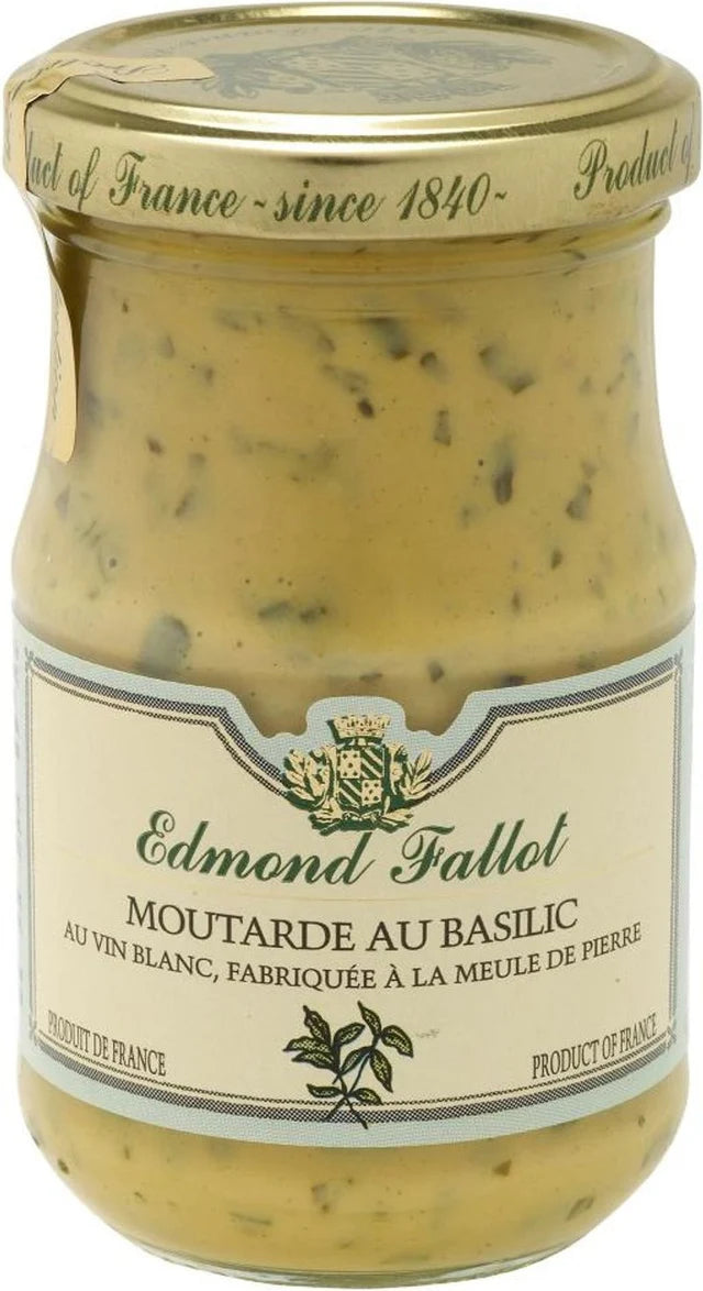 Edmond Fallot Basil Mustard  - 10 Cl
