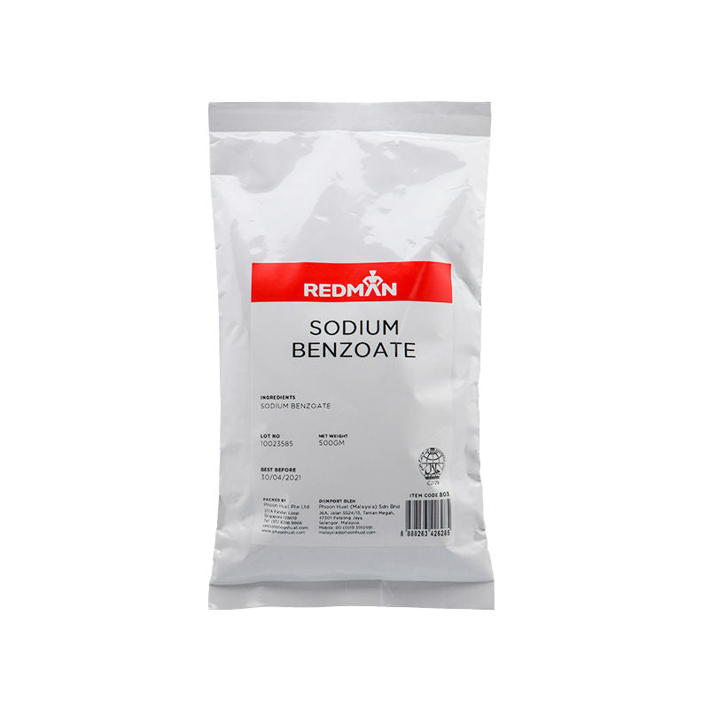 Redman Sodium Benzoate - 500 G