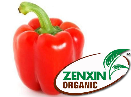 Zenxin Organic Red Capsicum  - 180 G