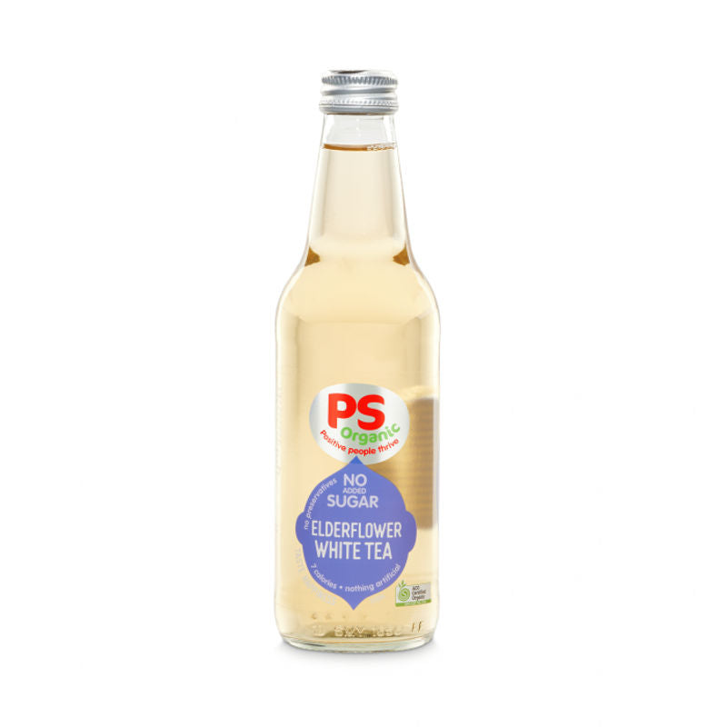 Ps Organic White Tea With Elderflower No Sugar  - 30Ml