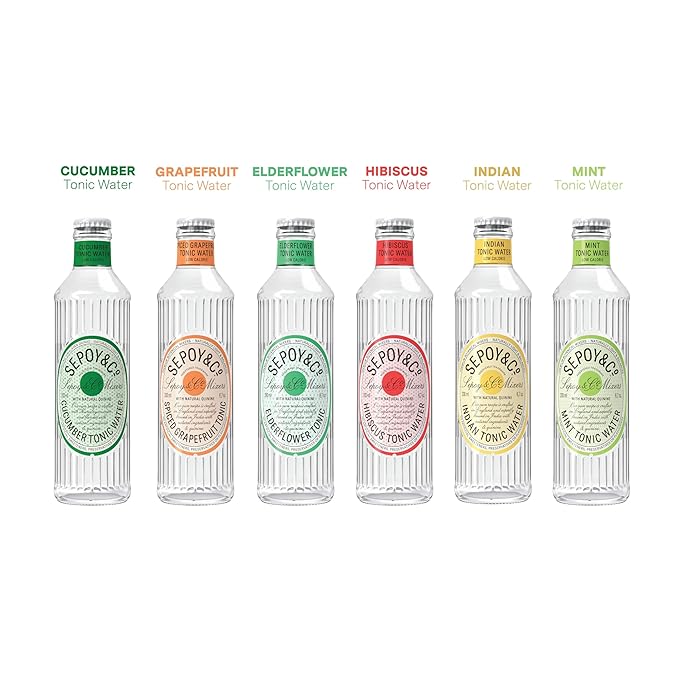 Sepoy & Co Tonic Water Tasting Box - 12 x 200 ml