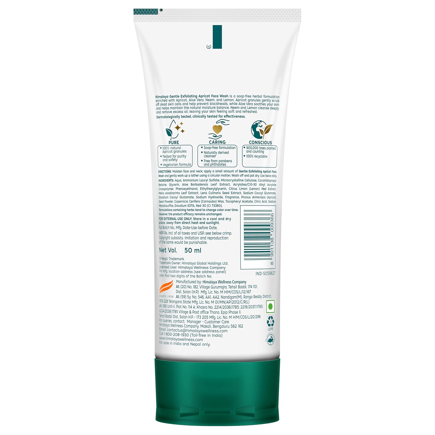 Himalaya Herbals Apricot Gentle Exfoliating Daily Face Wash - 100 g