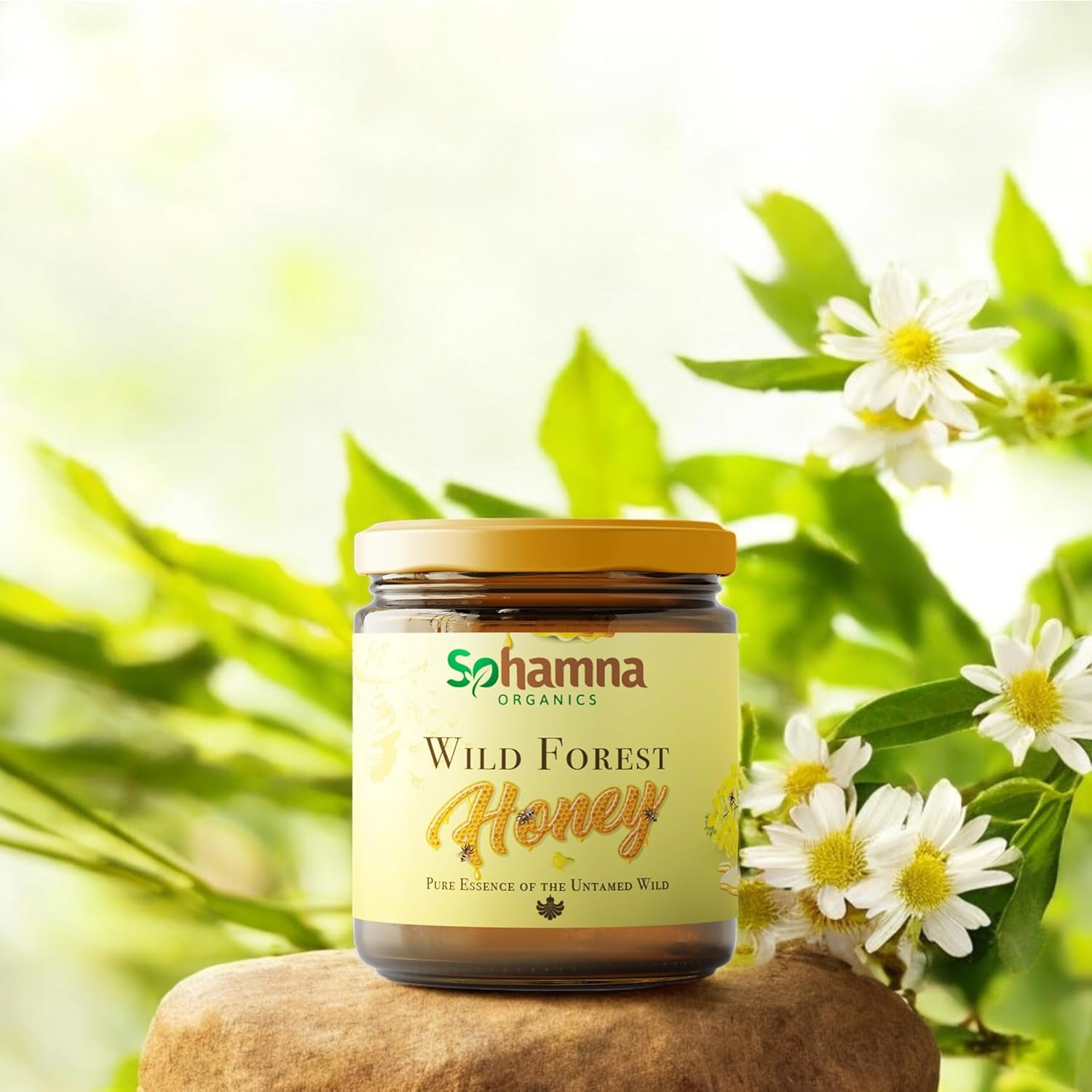 Sohamna Organics Natural Tulsi Honey - 250 g