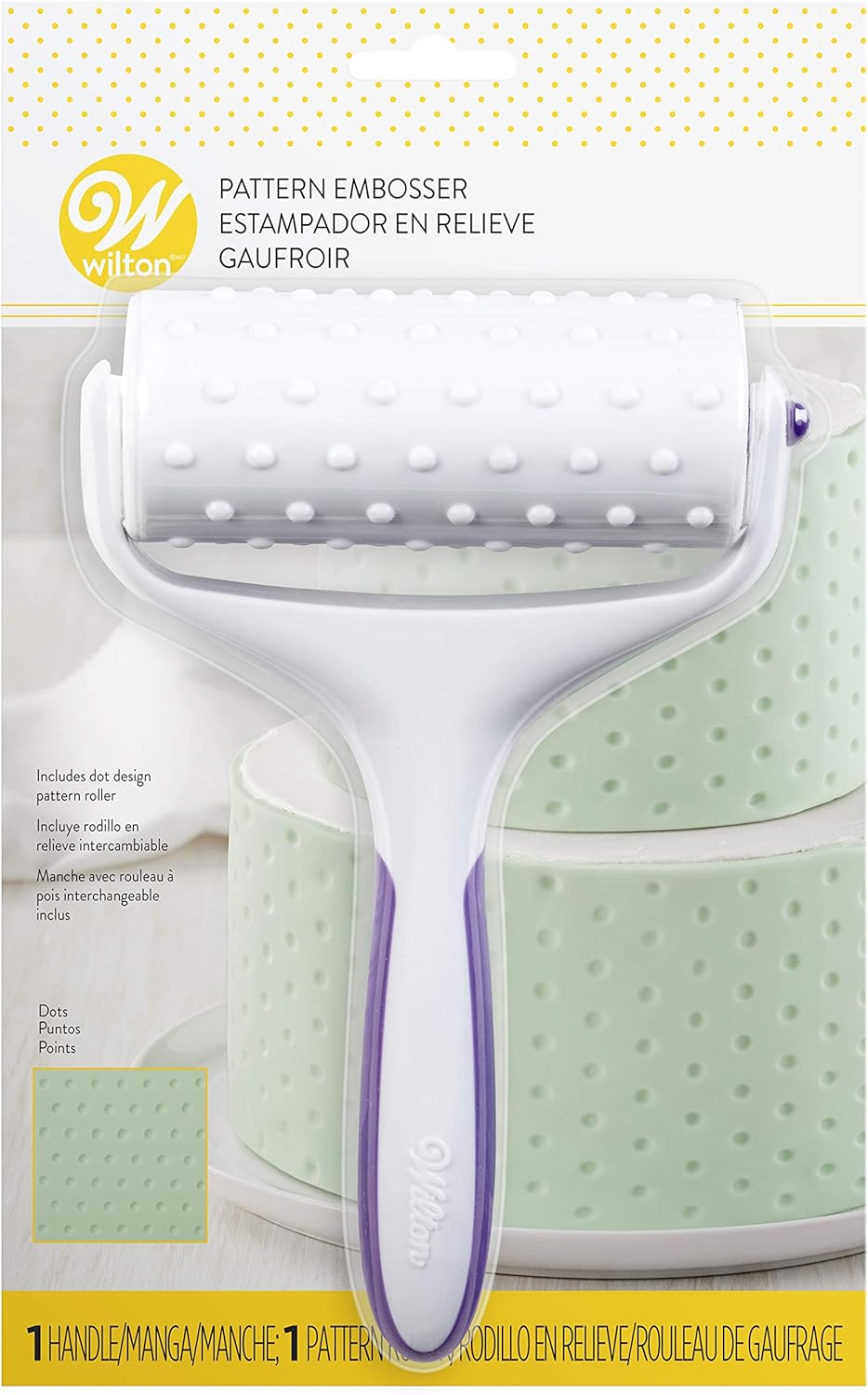 Wilton Embosser Set 2Pcs 1907-1340  - 1 Pc